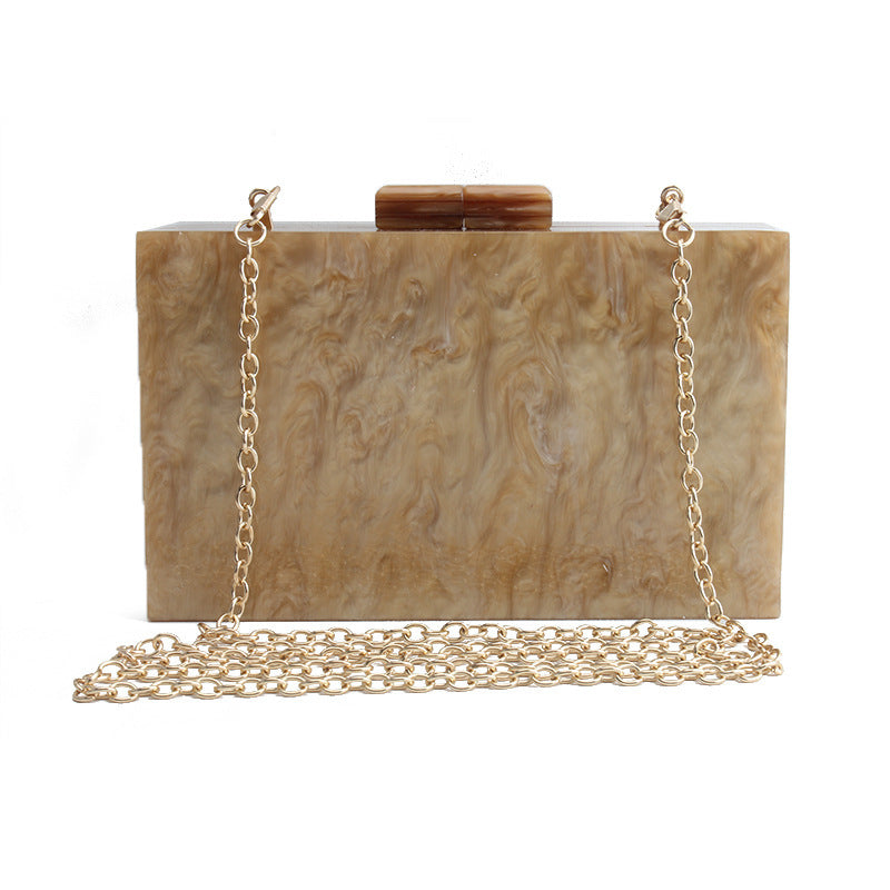 Handbags Marble Pattern/ Acrylic Luxury Handbags