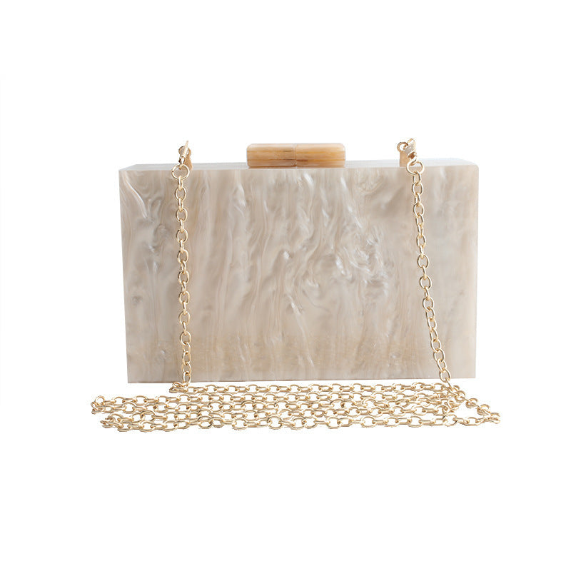 Handbags Marble Pattern/ Acrylic Luxury Handbags