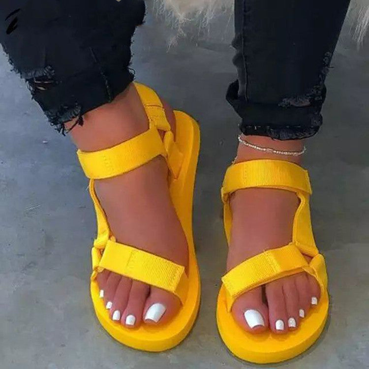 Flat Heel Casual Beach Sandals
