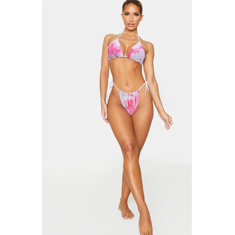Swimwear Sexy Split Swimsuit Women Bikini Bikini Three-Piece Swimwear
