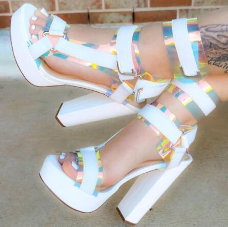 New High-Heel Platform Open-Toe Sandals
