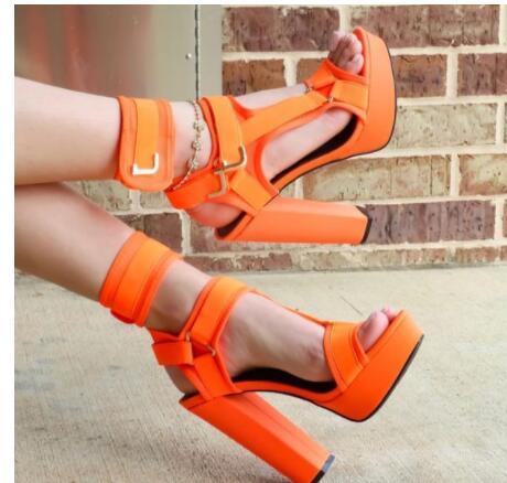 New High-Heel Platform Open-Toe Sandals