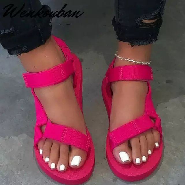 Flat Heel Casual Beach Sandals