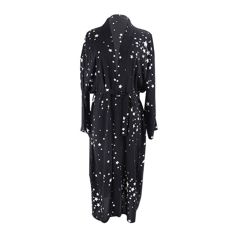 Cotton Beach Cover up Print Bathing suit cover up