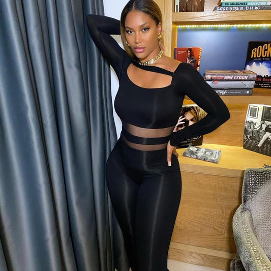 Yarn Splicing One-piece NightClub Clothing