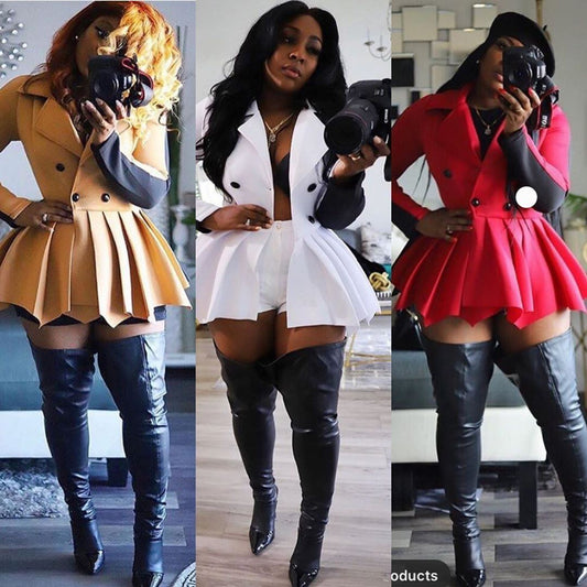 Patchwork Wave Skirt