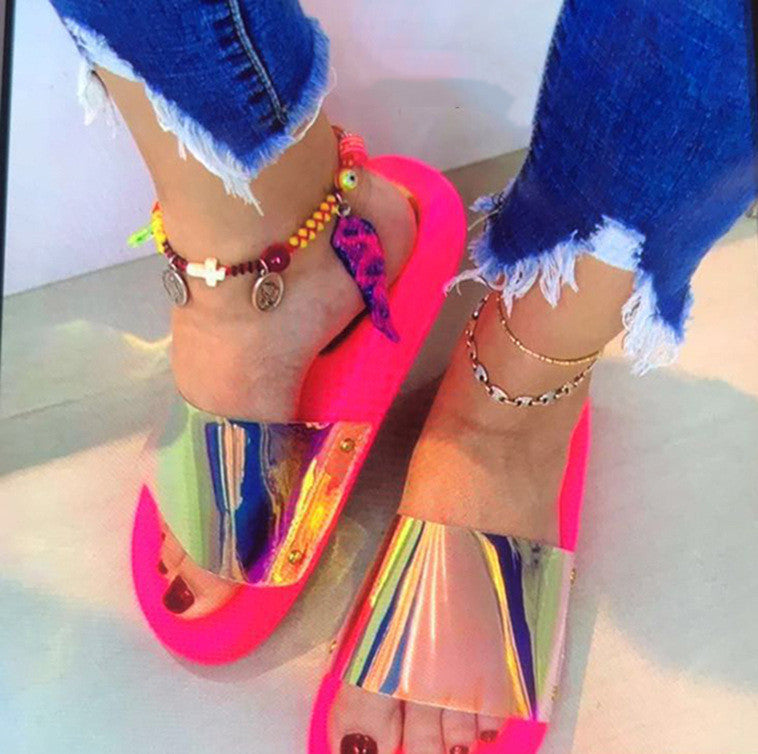 Sequined Sandles