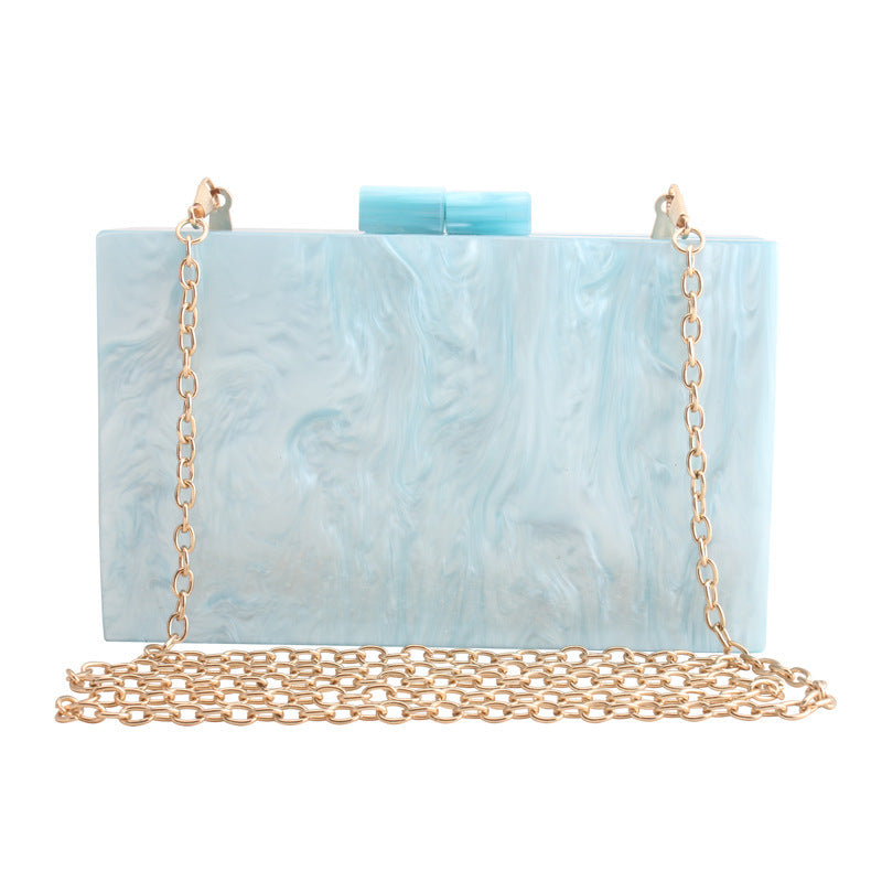 Handbags Marble Pattern/ Acrylic Luxury Handbags
