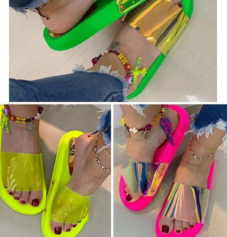 Sequined Sandles
