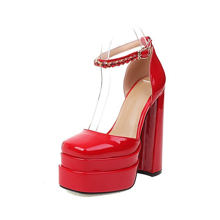 Women's High Heel Toe Sandals With Sequins - Branpairriel Clothing Store