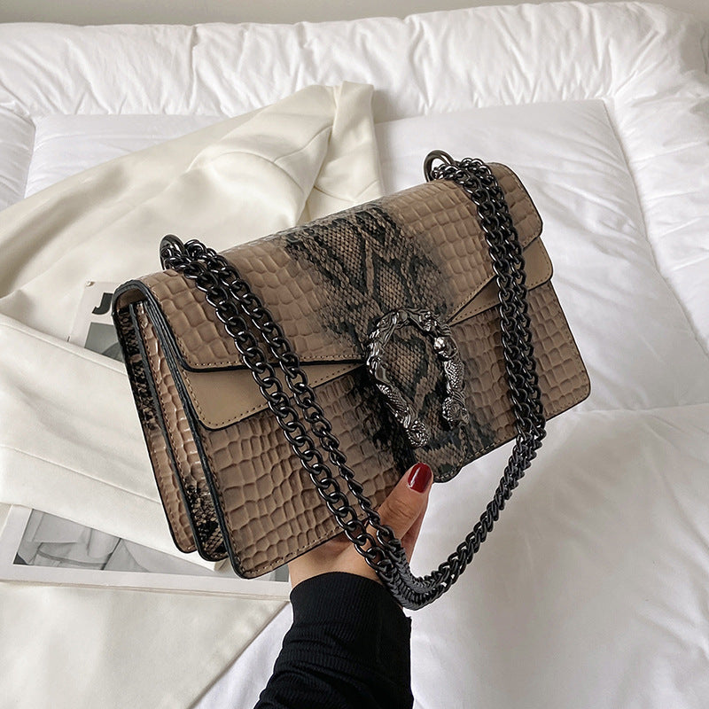 Fashion Chain Leather Shoulder Bag