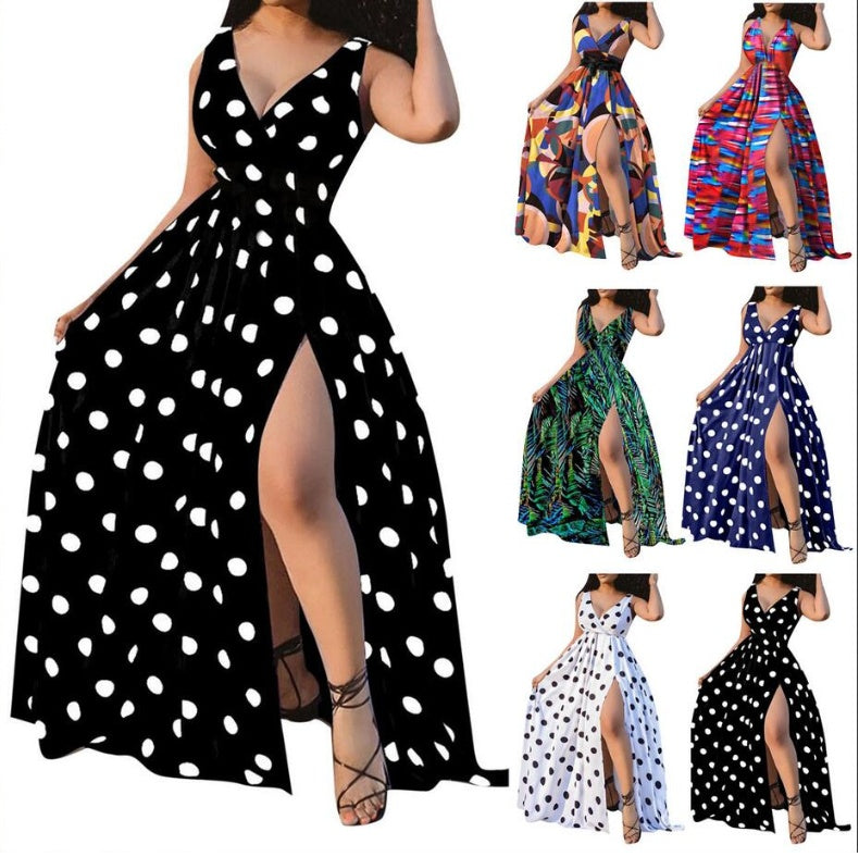 Sexy Party Dress With Golden Waist Belt