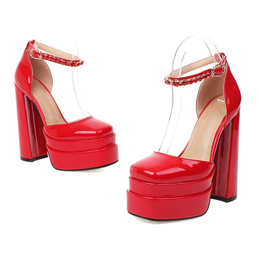 Women's High Heel Toe Sandals With Sequins - Branpairriel Clothing Store