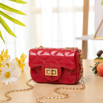 Colored Mini Shoulder Bags With Pearls