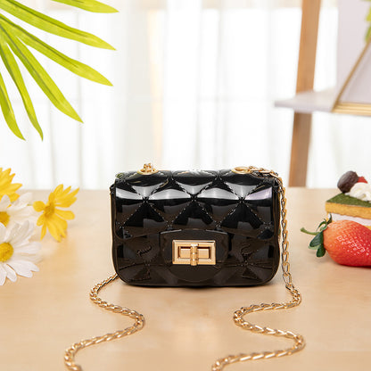 Colored Mini Shoulder Bags With Pearls