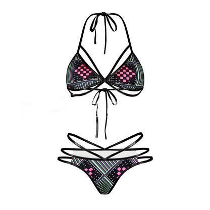 African Printed Two-Pieces Bikini