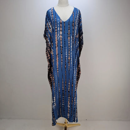 Cotton Beach Cover up Print Bathing suit cover up
