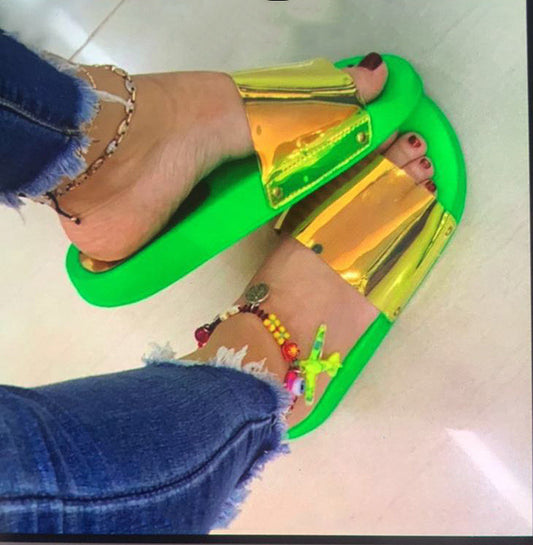 Sequined Sandles