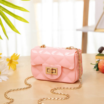 Colored Mini Shoulder Bags With Pearls