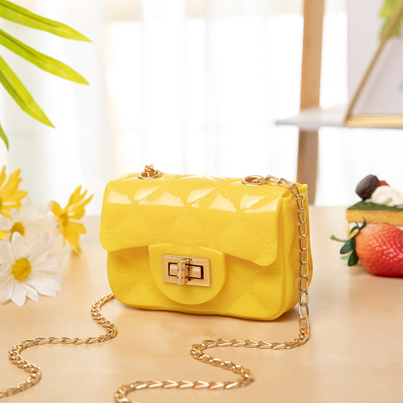 Colored Mini Shoulder Bags With Pearls