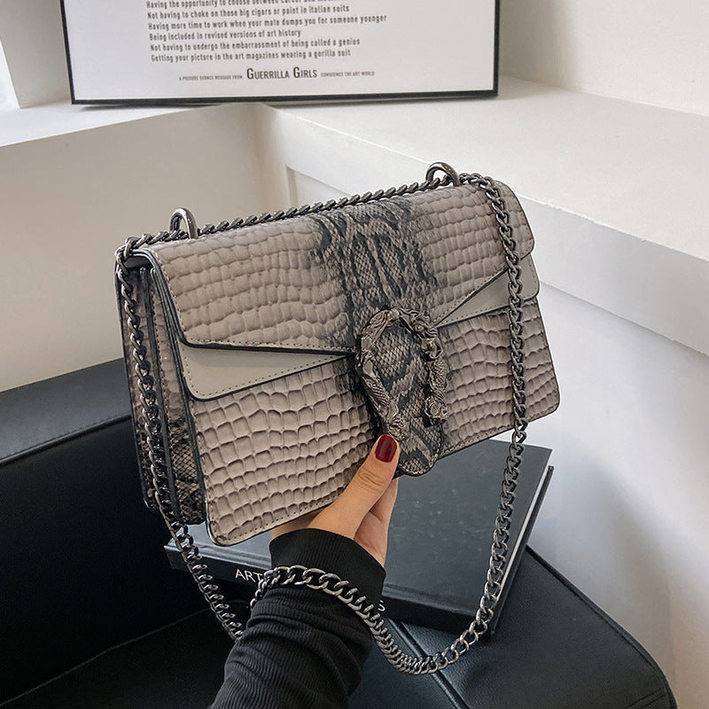 Fashion Chain Leather Shoulder Bag