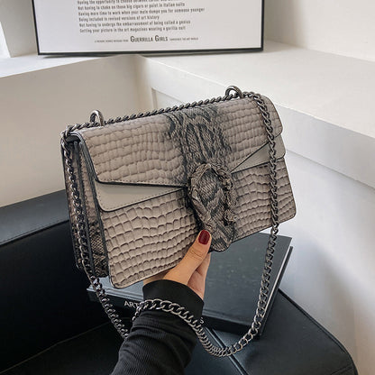 Fashion Chain Leather Shoulder Bag