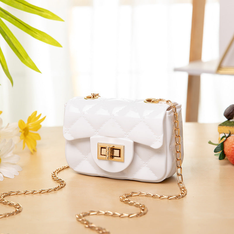 Colored Mini Shoulder Bags With Pearls