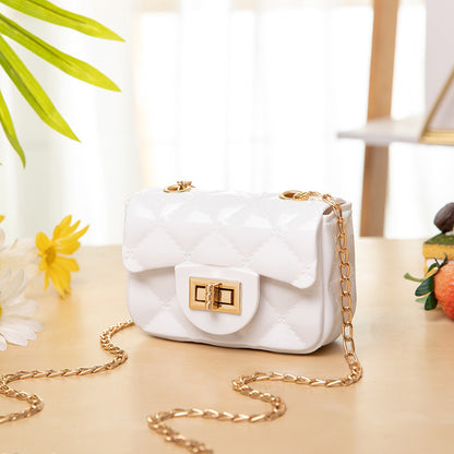 Colored Mini Shoulder Bags With Pearls
