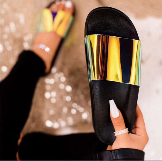Sequined Sandles